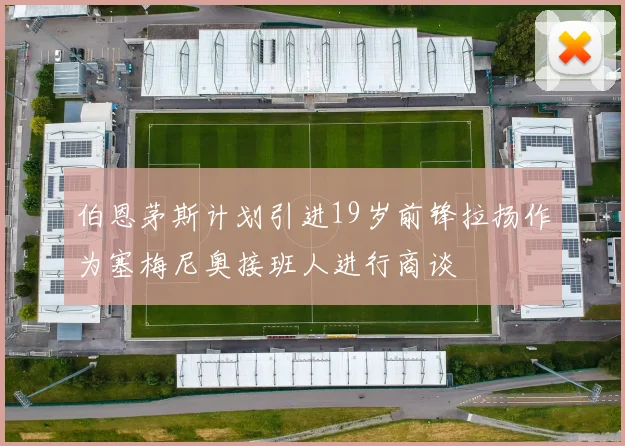 伯恩茅斯计划引进19岁前锋拉扬作为塞梅尼奥接班人进行商谈